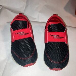 Lightning McQueen Kids Sneakers - Black and Red